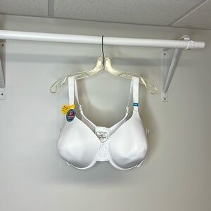 NWT Vanity Fair White Smoothing Underwire Bra- 42DDD